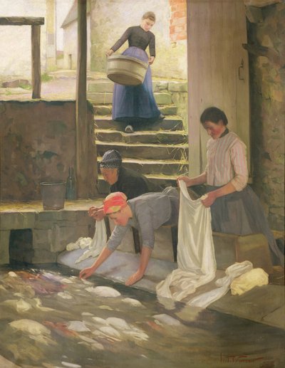 The Laundry by William Tom Warrener